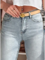 Dámské džínové úzké kalhoty VISBAN blue FashionStreet UY2487