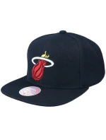 Mitchell & Ness NBA Miami Heat Top Spot Snapback Hwc Heat Cap HHSS2976-MHEYYPPPBLCK Mitchell & Ness NBA Miami Heat Top Spot Snapback Hwc Heat Cap HHSS2976-MHEYYPPPBLCK
