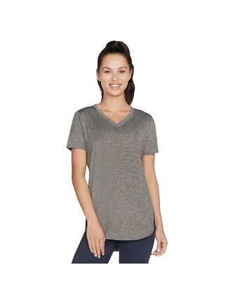Skechers Diamond Blissful Tunic Tee W1TS336-BLK Černé XS