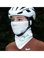 Dámská cyklistická čepice Rockbros LFA23 TVI z pleteniny – bílá