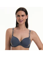 Colette podprsenka s kosticí košíčky se spacer-výztuží 5251 sky grey - RosaFaia