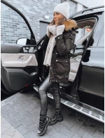 Dámská parka STELLA black FashionStreet TY3180 Dámská parka STELLA black FashionStreet TY3180