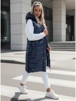 Dámská prošívaná vesta GANTINI modrá FashionStreet TY3743