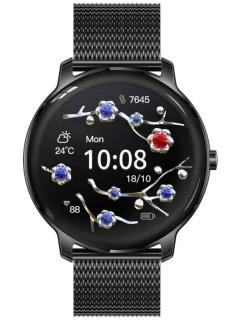 Dámské chytré hodinky RUBICON RNBE66 Black SMARUB124