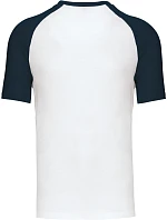 Kariban K 330 Baseballové tričko 20.K330 white/navy Kariban K 330 Baseballové tričko 20.K330 white/navy