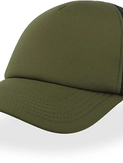 Atlantis Headwear Rapper 5 panelová síťovaná kšiltovka 33.2070 olive/black