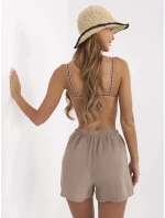 Šortky MO SN 9717.95 tmavě lila