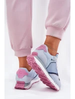 Dámské semišové sportovní boty Big Star HI-POLY SYSTEM – modré