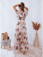 CRESPO maxi šaty světle šedé FashionStreet EY1918