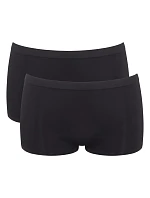 Dámské kalhotky GO Sense Short 2P - BLACK - černé 0004 - SLOGGI Dámské kalhotky GO Sense Short 2P - BLACK - černé 0004 - SLOGGI