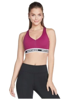 Podprsenka Skechers Go Walk Jacquard W3BR90-MAG Purple S