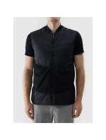 Pánská černá pánská běžecká vesta Primaloft eco 4F