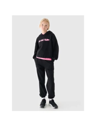 Dívčí tepláky 4F Junior 4FJRAW24TTROF1154-20S Dívčí tepláky 4F Junior 4FJRAW24TTROF1154-20S