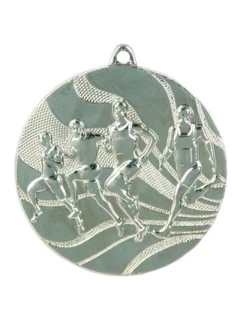 Stříbrná medaile - běh - ocelová medaile