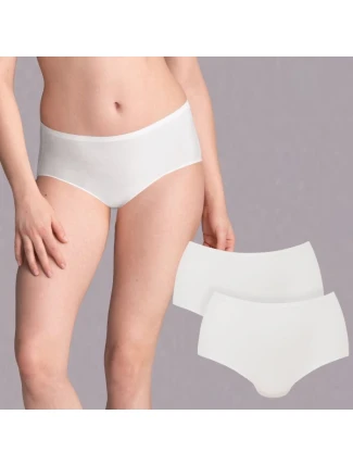 Essential vyšší kalhotky 2Pack 1343-2 white - Anita Classix