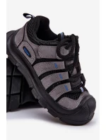 Chlapecké Sportovní Boty Trekkingové Černé Falenisa Chlapecké Sportovní Boty Trekkingové Černé Falenisa