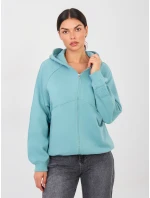 Mikina NS BL NS2566.15 tyrkysová