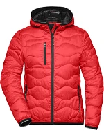 Daiber JN 1155 Dámská prošívaná bunda 02.1155 red/black Daiber JN 1155 Dámská prošívaná bunda 02.1155 red/black