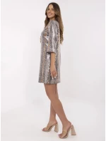 Šaty LK SK 509940.55 tmavě lila