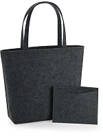 BagBase BG 721 Nákupní plstěná taška 52.0721 charcoal melange