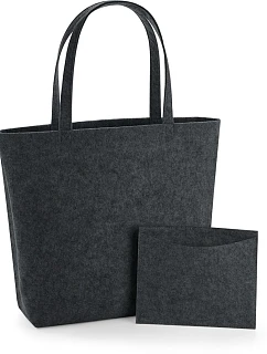 BagBase BG 721 Nákupní plstěná taška 52.0721 charcoal melange
