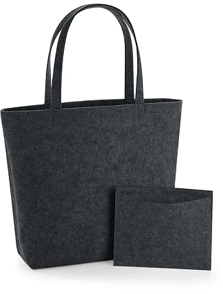 BagBase BG 721 Nákupní plstěná taška 52.0721 charcoal melange