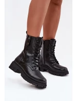 Dámské zateplené workery s dvojitým zipem Perlina – černé