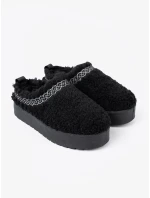 Krásné černé sněhule dámské platforma Krásné černé sněhule dámské platforma