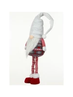 TRPASLÍK NA TELESKOPICKÝCH NOHÁCH BÍLÝ 80-115CM