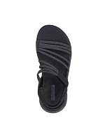 Dámské sandály Skechers GO WALK FLEX SANDAL EMMA 141473 BKGY
