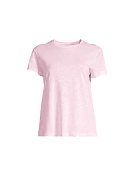 Dámské tričko CASALL Soft Texture Tee, růžová barva Dámské tričko CASALL Soft Texture Tee, růžová barva