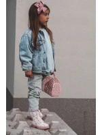 Dětské zateplené boty na zip Růžové Dolida Dětské zateplené boty na zip Růžové Dolida