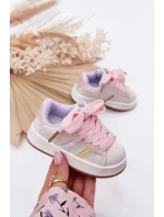 Dětské sportovní sneakers na suchý zip Celyna – multikolor