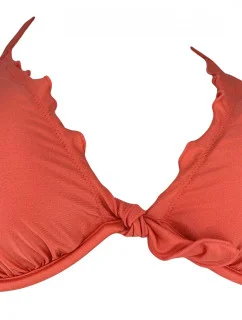 Vrchní díl plavek E92J51LOP03 korálová - Guess