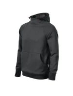 Pánská mikina s kapucí MLI-W4394 Tmavě šedá - Rimeck