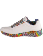 Skechers Uno - Stark Mini Drip 183518-WMLT White