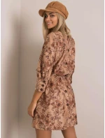 Šaty LK SK 508143.72P světle hnědá