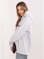 Mikina RV BL A1034.30 melanžově šedá