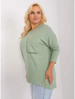 Halenka RV BZ 9088.53P pistácie Halenka RV BZ 9088.53P pistácie