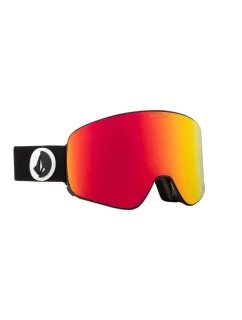 Snowboardové brýle Volcom GARDEN GLOSS BLACK/RED CHROME (VG0122100)