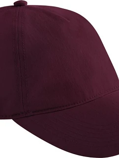 Beechfield B 66 5 panelová kšiltovka "Leisure" 53.0066 burgundy