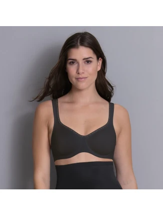 Twin Firm podprsenka s kosticí moldovaná 5694 black - RosaFaia Twin Firm podprsenka s kosticí moldovaná 5694 black - RosaFaia