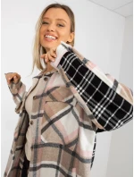 Košile DN KS 3841.02 černá a béžová