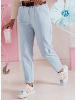 Dámské kalhoty s páskem SOFELIA modré FashionStreet UY2504 Dámské kalhoty s páskem SOFELIA modré FashionStreet UY2504