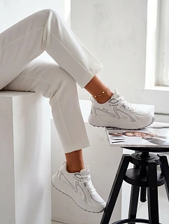 Dámské sportovní tenisky Big Star TT274325 HI-POLY SYSTEM Bílé