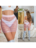 Sexy Koucla Mesh Mini sukně s třpytkami / Cover-Up