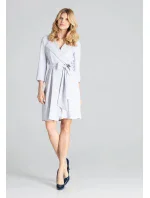 Dámské šaty M680 šedé - Figl Dámské šaty M680 šedé - Figl