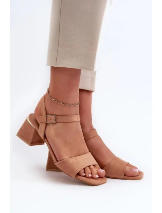 Sandály LT33 karamelové - Step in style