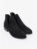 Trendy černé kotníčkové boty dámské Obcas Trendy černé kotníčkové boty dámské Obcas