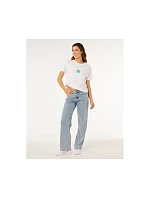 Dámské tričko RIP CURL Icons Of Surf Relaxed Tee, bílé